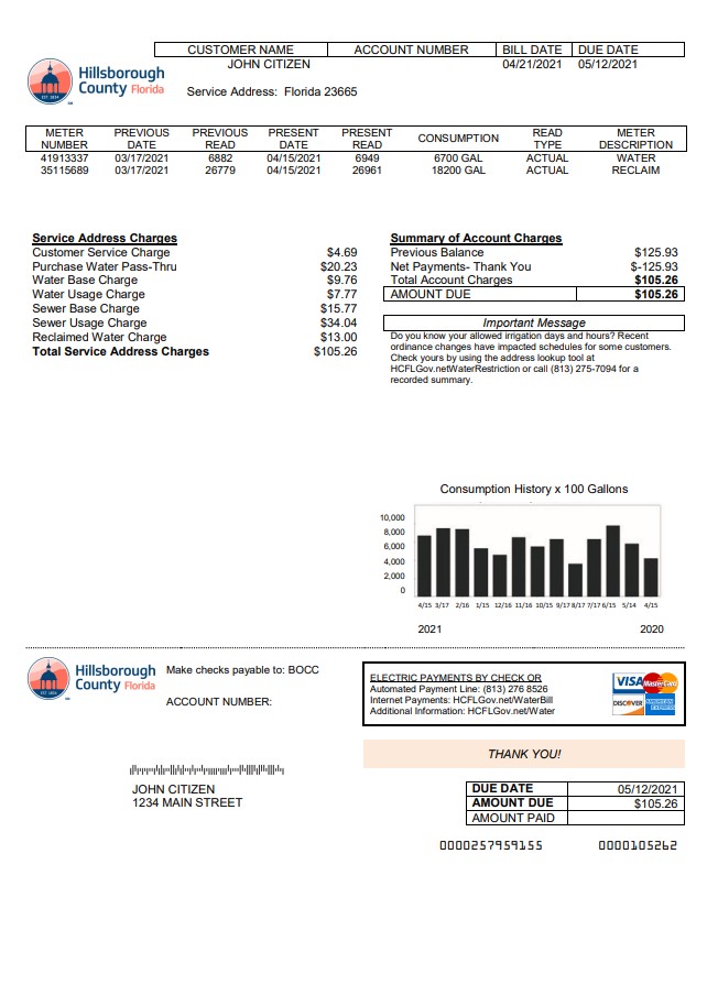  Minol USA business utility bill 